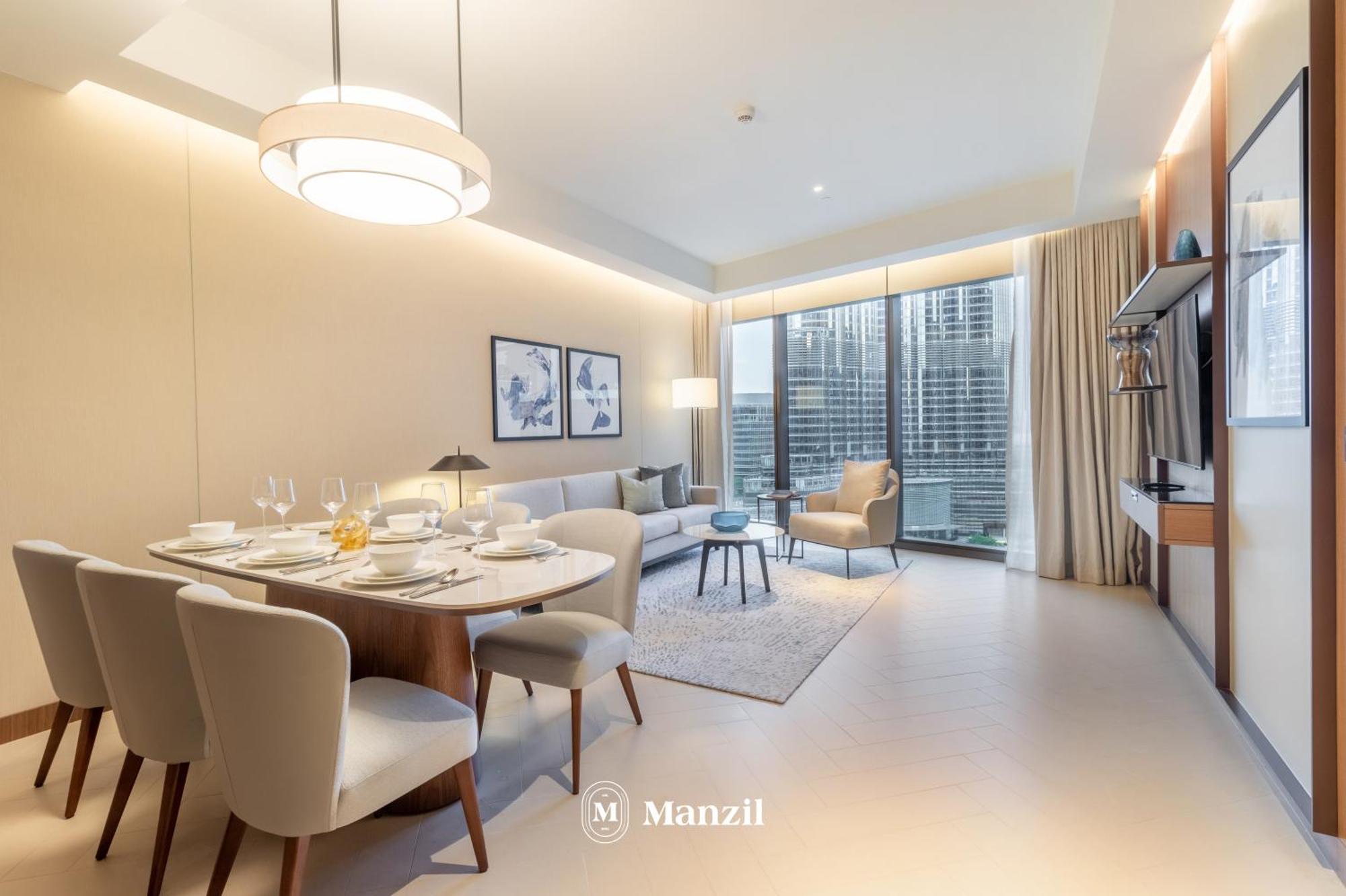 Address Opera - Lux 3 Bedroom With Full Burj Khalifa View Near Mall Appartamento